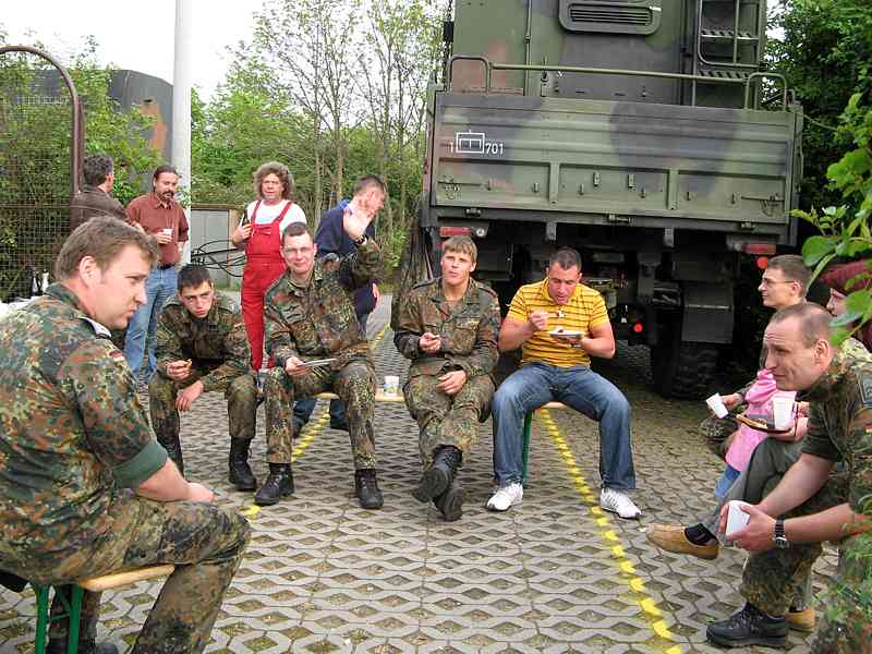 Pause bei der Bundeswehr